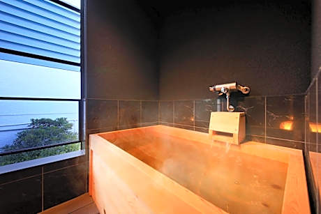 Twin Room with Open-Air Bath and No View