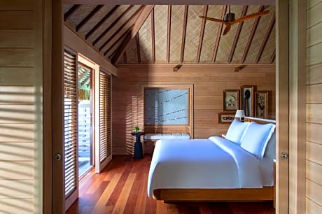 One Bedroom Beach View Over Water Bungalow Suite King Bed