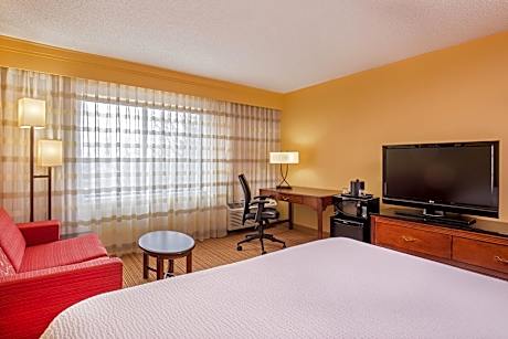 Room, 1 King Bed with Sofa bed (Mobility/Hearing Accessible, Tub) (1 King Bed and 1 Double Sofa Bed)