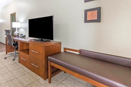 King Suite with Roll-In Shower - Accessible/Non-Smoking