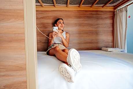 Single Bed in Female Dormitory Room