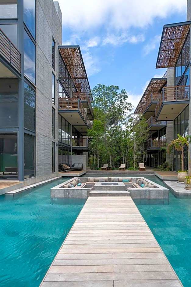 Ideal Location with Cenote Pools Gym Restaurant