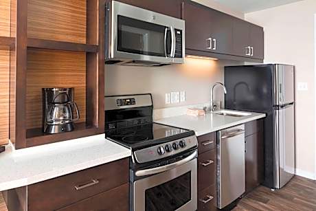 One Bedroom King Suite with Sofa Bed and City View