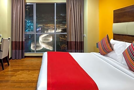 1 Twin Bed Junior Suite Burj Khalifa and Fountain View Smoking
