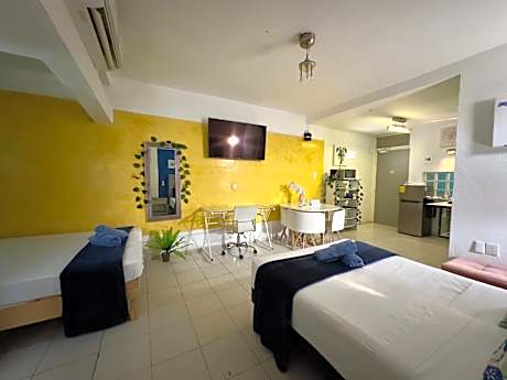 Suites Brisa Marina - atrás de Playa Regatas y el Malecón, 6 calles del Acuario