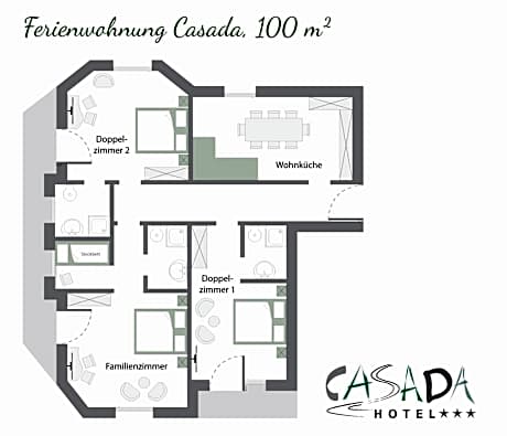 Three-Bedroom Apartment