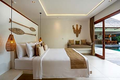 Three-Bedroom Luxury Pool Villa Garden View