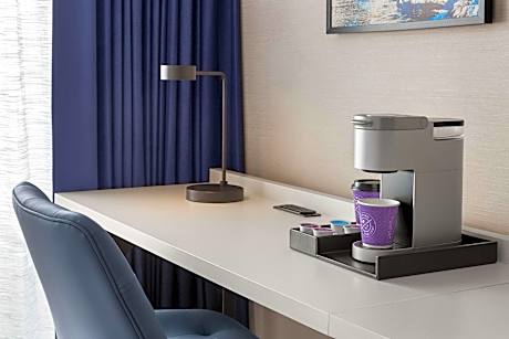 Top Floor Queen Room with Two Queen Beds and Pool View with Large Patio