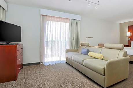 King Studio with Sofa Bed and Roll-in Shower - Mobility and Hearing Accessible