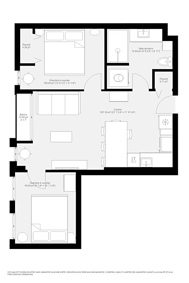 Initial-Matisse- Quebec-parking and pool