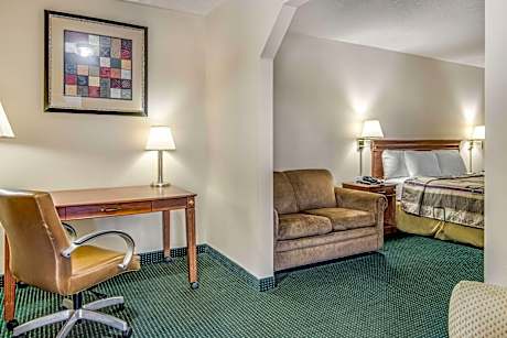 1 King Bed Efficiency Suite Nonsmoking