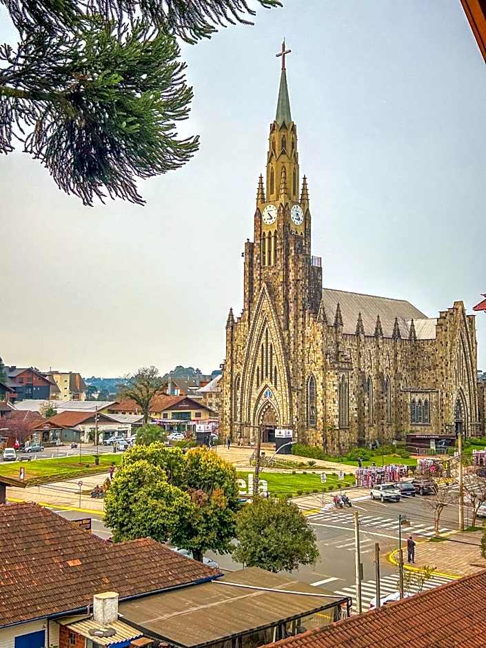 Aconchego em Canela em frente à Catedral de Pedra