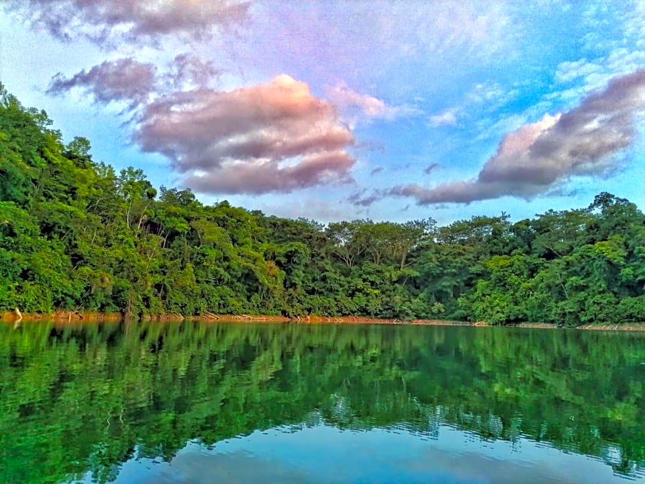 Santuario de Cocodrilo Tres Lagunas, Selva Lacandona