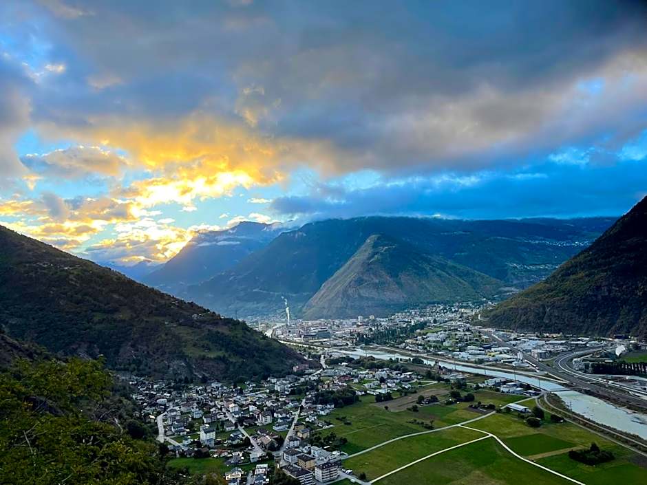 VISPERBLICK 24-7 Parkplatz und Frühstück inkl