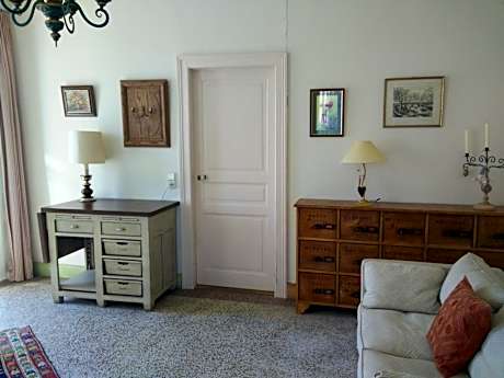 Family Room with Shared Bathroom