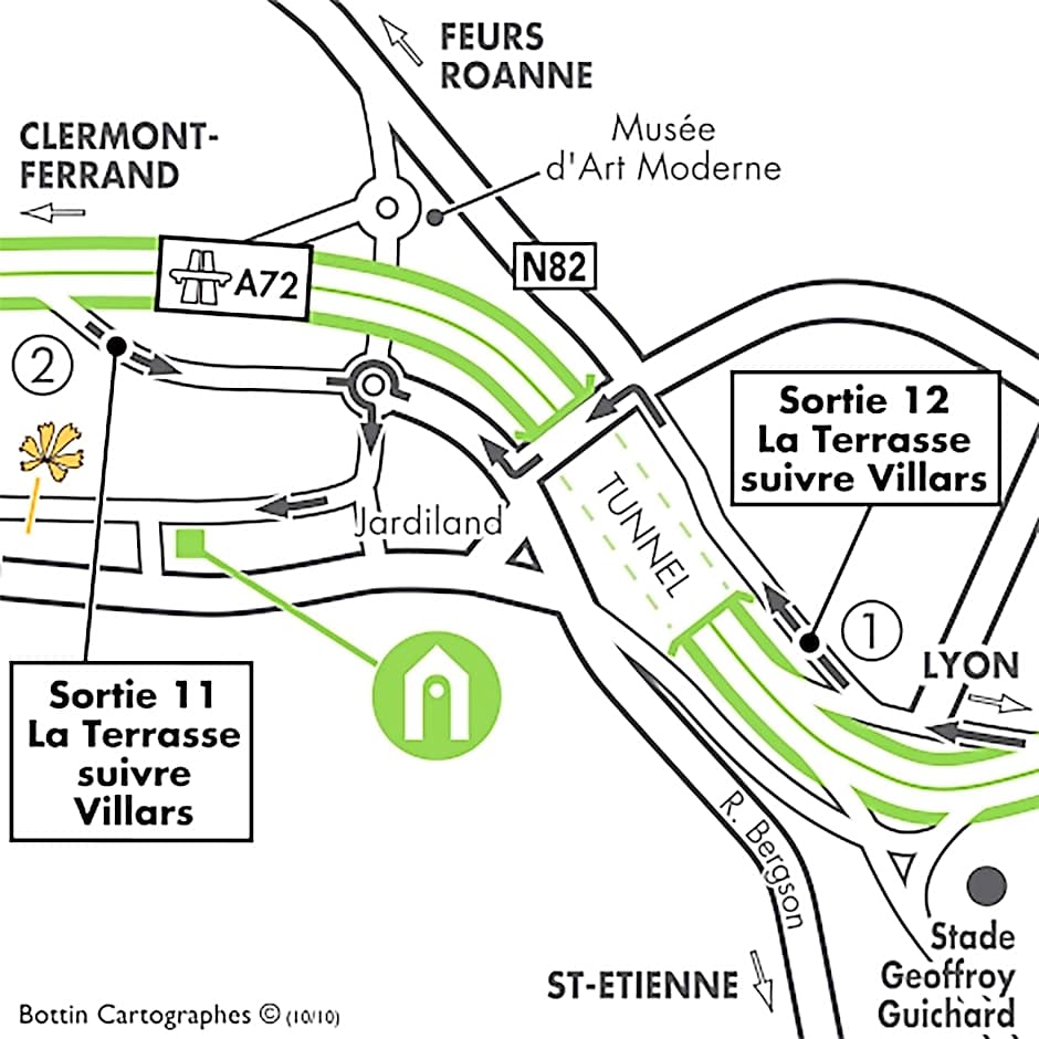 Campanile Saint-Étienne Nord La Terrasse