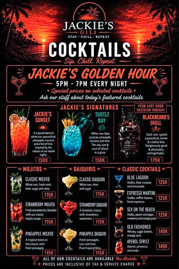 Jackies Gili Beach Club