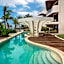 Beachfront 2BR Apartment at Tankah Bay