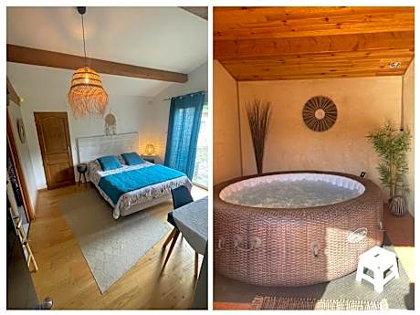 La Chambre Haute, son spa et son jardin à Nîmes