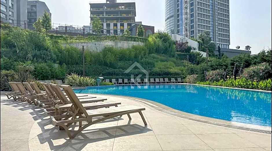 Stylish apt in heart of Şişli Floor 40