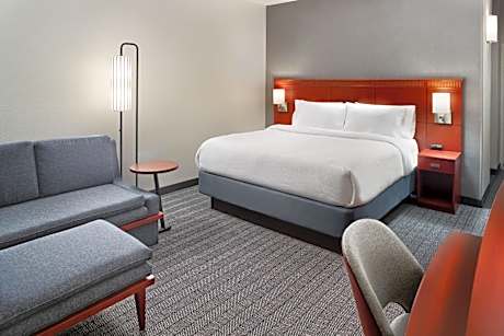 King Room with Sofa Bed and Roll-in Shower - Mobility Accessible