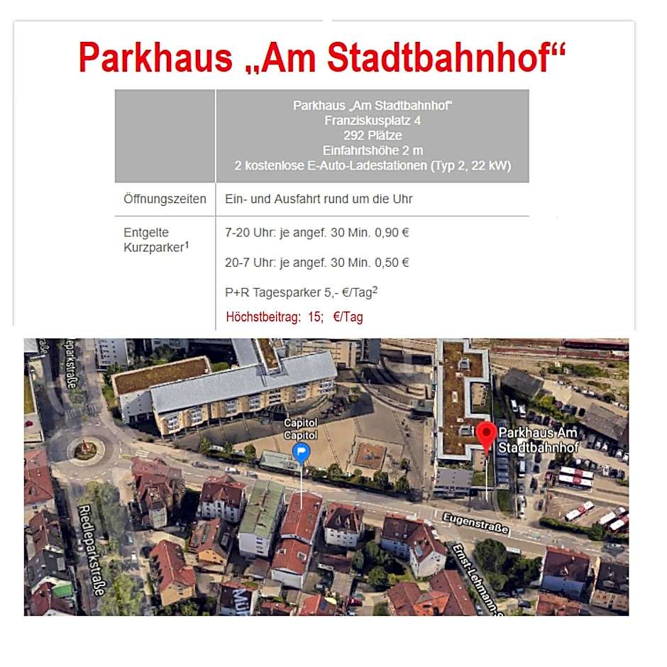 Hotel Capitol Zentrum - 24h -