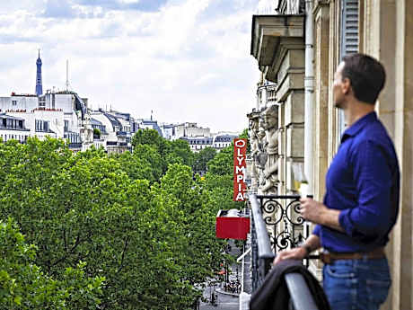 Opera Suite with One King Bed and Separate Large Living Room - Boulevard or Rue Scribe View