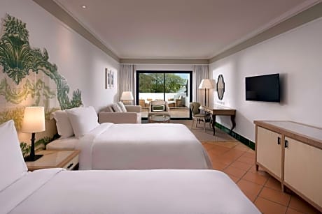 Grand Deluxe Twin Room with Balcony and Resort View
