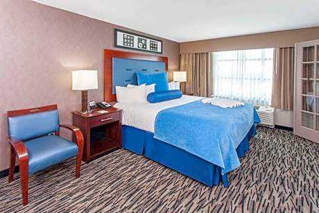 Queen Room with Roll-In Shower - Accessible