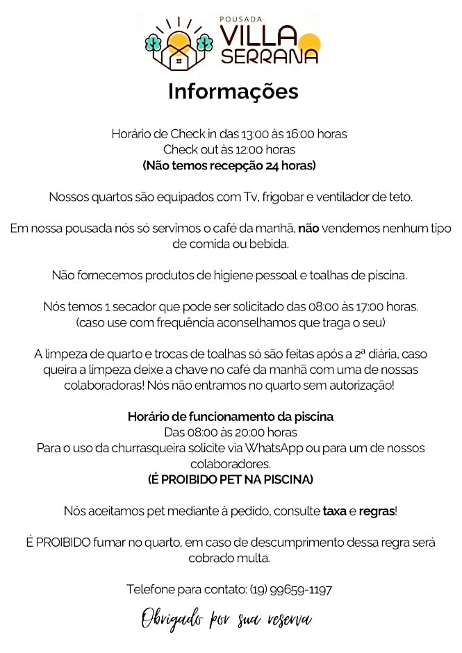 Pousada Vila Serrana