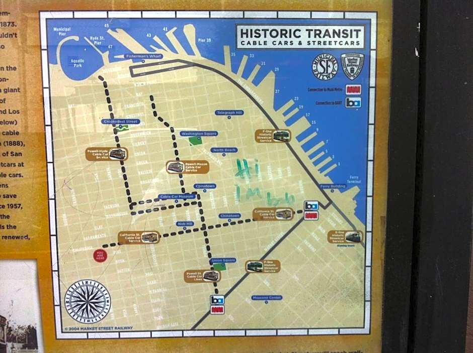 Cable Car Hotel – San Francisco, CA