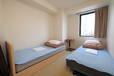 Twin Room with Private Bathroom and Toilet - Non-Smoking