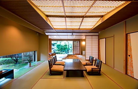 East Wing - Japanese-Style Room with Open-Air Bath - First Floor