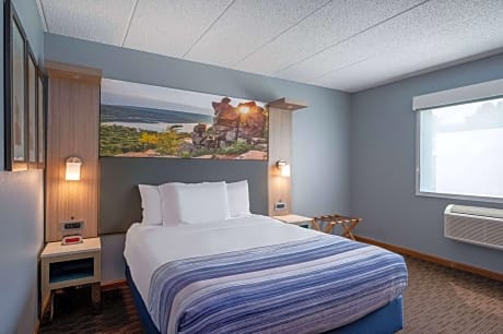 1 Queen Bed Mobility Accessible Room Non-Smoking