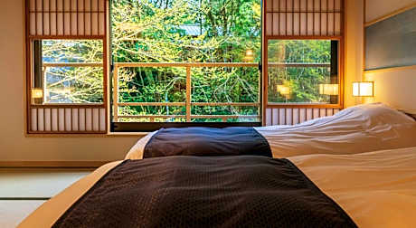 Mizu-no-Kataribe Annex Japanese Style Twin Room with Semi-Open-Air Bath - Adults Only
