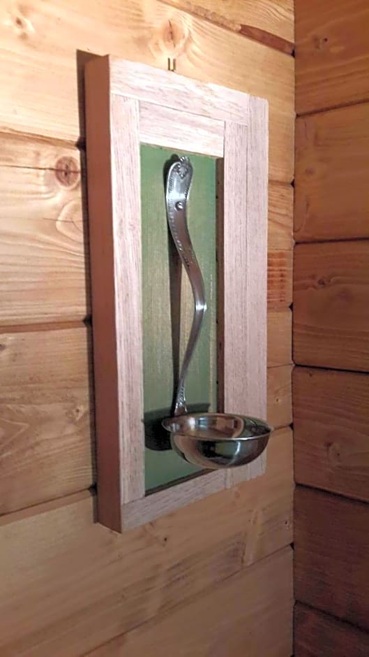 casa di campagna dal pozzo