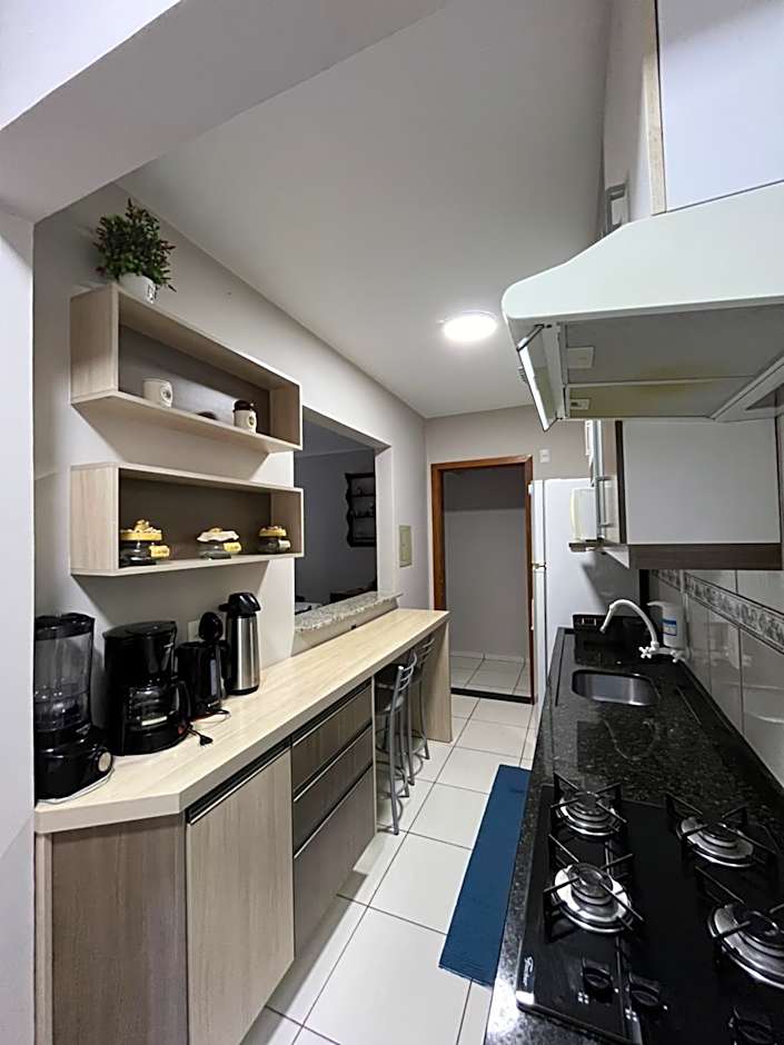 Vista mar - Apto a 60m do mar 3 quartos completo