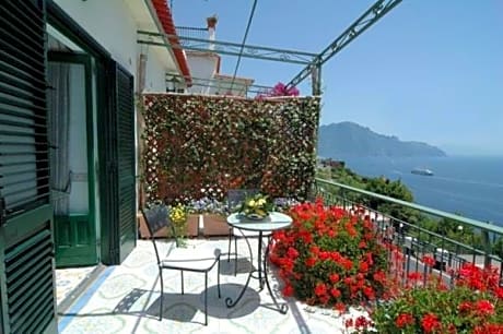 Double or Twin Room with Terrace and Sea View