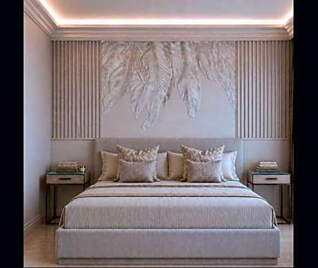 Two Connecting Rooms with Shared Bathroom