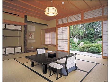 Special Plan, Detached Special Japanese-style Room (10 tatami + 4 tatami) (Sleeps 2) With Breakfast & Dinner