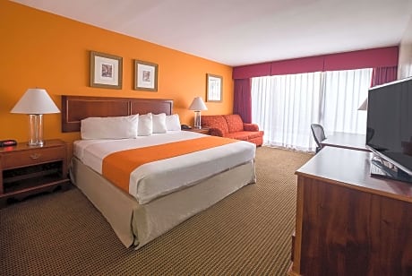 1 King Bed Mobility Accessible Room Non-Smoking