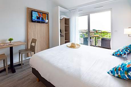 Studio with Pool View