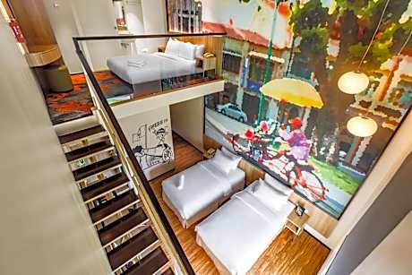 Soho Duplex Family Room