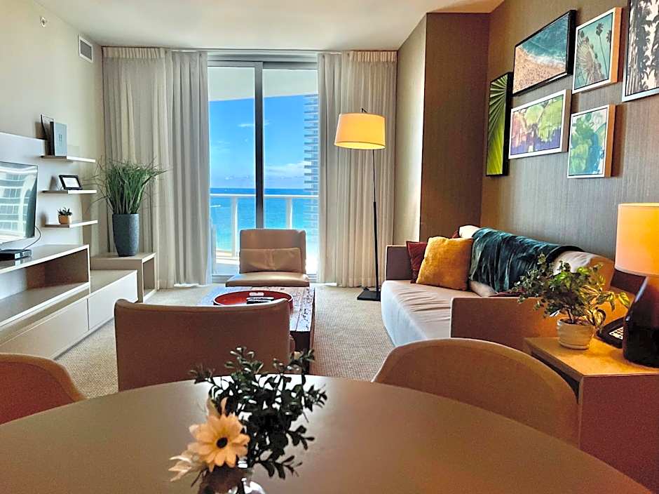 Modern Beachfront Condo with Stunning Ocean View