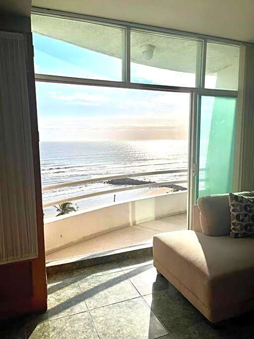 Sexto piso y vista al mar