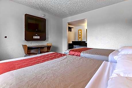 2 Full Beds | Mini Fridge