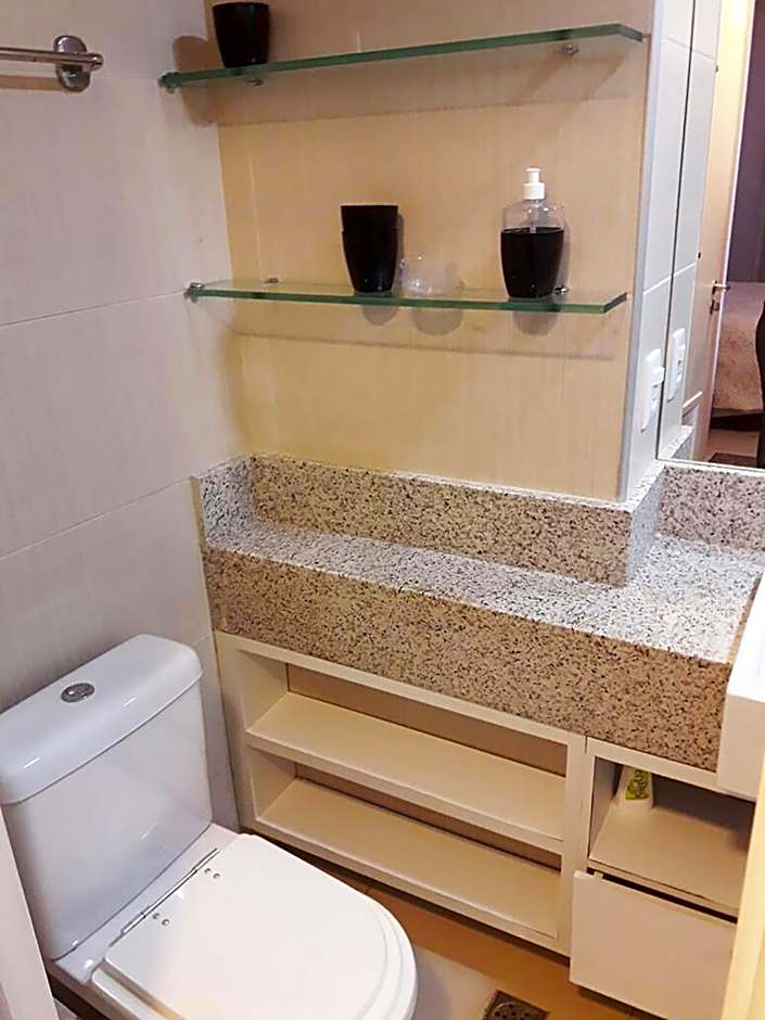 Apto à beira-mar com wi-fi e piscina em Fortaleza