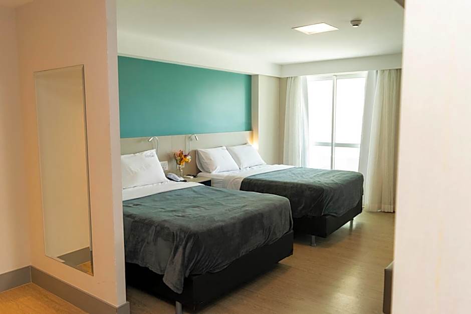 2703 Flat Beira Mar Av Boa Viagem com Cozinha