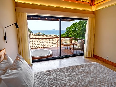 SUITE DELUXE COM VISTA DO MAR