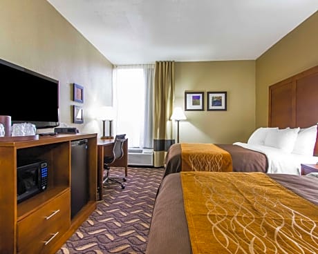 2 Queen Beds, Studio Suite, Non-Smoking